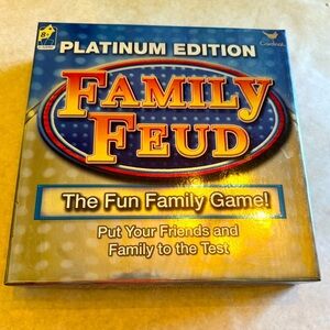 Family Feud Platinum Edition – OPEN BOX, NEVER PLAYED – Like New!
